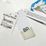 BP New  Crochet Zig Zag Stripe Tie Back Halter Top Blue Photo 14