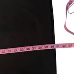 Banana Republic  Women's Black Pencil Dress Zip Back Stretch Short Sleeve Size 16 Photo 3