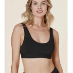 ANDIE  Swim The Ventura Bikini Top in Black L NWT Photo 0
