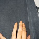 Scotch & Soda Blue Pinstripe Maxi Dress Size Large Photo 2