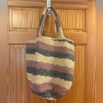Haute Hippie  XL Raffia Hobo Tote Bag New Without Tags Photo 6