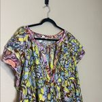Anthropologie ‎ x Alexandra Farmer Ruffle Sleeve Mini Dress Size 3X Photo 6