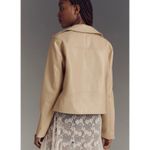 Anthropologie Faux Leather Moto Jacket Photo 2