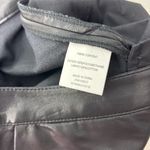 Princess Polly Zyaire Mid Rise Faux Leather Pants Black Size 4 Photo 8