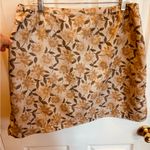 Karen Scott  Women's Floral Skort - Gold and Brown Photo 1
