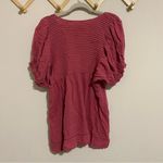Free People  Pink Tunic Bouse/ Mini Dress size Small Photo 7
