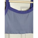 Aerie Periwinkle Blue Ribbed Crop Tank Shirt Medium Photo 1