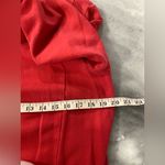 J. Jill Size M Red Pink Long Sleeve Sweatshirt Mini Dress Pockets Crew Neck Size M Photo 8