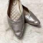 Birdies  Goldfinch Metallic Gold Pointed Flats Size 9 Photo 2