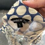 Anthropologie Fumblin Foe Distressed Rustic Polka Dot Ruffle Blouse Size S Multicolor Photo 9