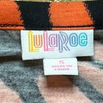 LuLaRoe Orange Black Tie Dye Halloween Tshirt  Classic Tee SZ S Short Sleeve Photo 3