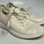 Fabletics Easton all white knit sneakers size 10 Photo 0