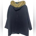 chateau vail parka navy blue 14 wool j.crew Photo 12