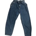 ZARA  Paperbag Waist Barrel Leg Jeans Size 6 (EUR 38) Photo 0