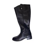 INC Fawne Black Leather Boots Size 6M Photo 2