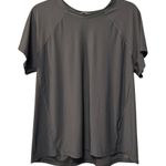 Athleta Black Short Sleeve Performance Tee Women’s L Activewear Running gym Yoga Photo 0