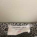 Sienna Sky  Black and White Button Front Sleeveless Romper Size XS Photo 5