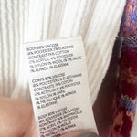 Free People  Women's XS Ribbed Cowl Neck Prism Swit Top Photo 8