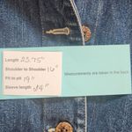 Caribbean Joe  Denim Jacket Size Medium Denim Blazer Photo 9