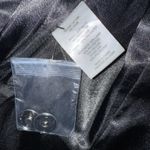 Trina Trina Turk Black Wool Belted Shawl Collar A Photo 9