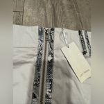 Lucy Paris  Stylish Gray Skirt with Snake Print Detail Photo 5