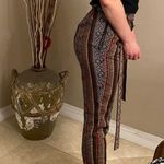 Forever 21 Multicolor funky pattern high waisted pants Photo 2