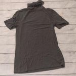 Theory  gray short sleeve turtleneck size small Photo 0
