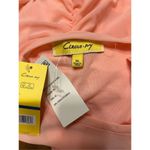 Circus by Sam Edelman SAM EDELMAN Circus NY Asymmetrical mesh Long Sleeve Peony Top Size XL Photo 3