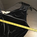 Adyson Parker  Black Velvet V-Neck Top NWT Photo 2