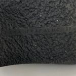 ZARA  Women's Black Leather Almond Toe Buckle Strap Ankle Boots Booties Size 8 Photo 4