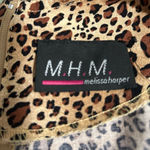 M.H.M. Melissa Harper Women's Brown Black Animal Print‎ Sleeveless Dress No Size Size 10 Photo 3