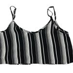 Revamped Striped Crop Top Photo 1