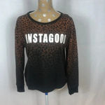 Rampage  Size Small #INSTAGOOD Animal Print Thin Sweatshirt. New With Tags Photo 4