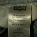 Levi's 11 32 Light Shorty Short Jeans Shorts Photo 3