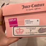 Juicy Couture NIB cherry platform flip flops sandals size 7 Looks like vintage Photo 6