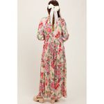 Skies Are Blue NWT  Curvy Kaden Long Sleeve Maxi Dress Size 2X Multi Floral Flowy Photo 14