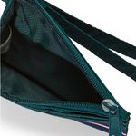 PINK - Victoria's Secret 🖤💚Victoria’s Secret PINK Cardholder Zip Wristlet Strap Keychain / Black Ivy Photo 5