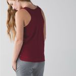 Lululemon Circadian Tank in Heathered Cranberry Pima cotton stretch yoga casual Photo 1