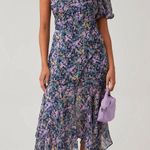 ASTR Santorini Purple One Shoulder Dress Photo 0