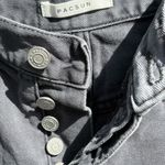 PacSun  Black Wash Distressed Vintage High-Waisted Jean Shorts Size 22 Photo 3