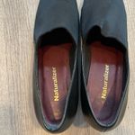 Naturalizer  Black Leather & Fabric Short Heel Shoes Size 6.5W Photo 9