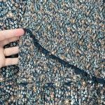 Angie  Floral Print Maxi Dress Smocked Long Sleeve Womens Bohemian Chic‎ Ruffle Photo 2