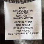 Hippie Rose  Sherpa Lined Plaid Hoodie Jacket Size M Photo 4