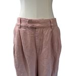 Women’s En Saison Salmon 100% Cotton Pants Sz M Pink Size M Photo 1