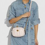 Coach Cream Small Quilted Camera Bag Photo 1
