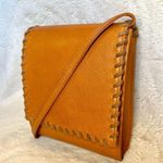 Rare Vintage YSL Cassandra Cognac Braided Shoulder Bag Brown Photo 2