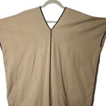 Kukul Boutik Merida Mexico Tan Kaftan Black Embroidery Artisan Artsy Aztec O/S Size undefined Photo 10