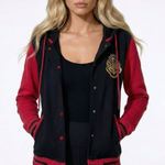 Hot Topic  HARRY POTTER Hogwarts Retro Varsity Jacket Photo 0