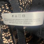 Adore Me Bra Sz 32B Nymphadora Black/Tan Lace Bustier Feminine Sexy Fairy Photo 6