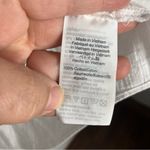 Madewell fluttered sleeve butterfly top white square neck women’s size small Photo 5